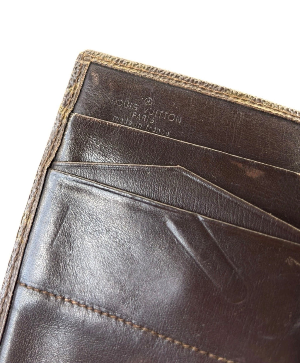 Authentic Louis Vuitton canvas Victorine Wallet