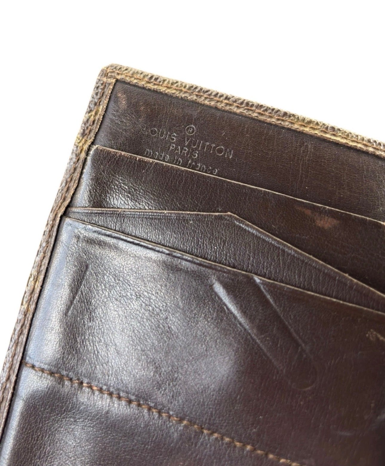 Authentic Louis Vuitton canvas Victorine Wallet