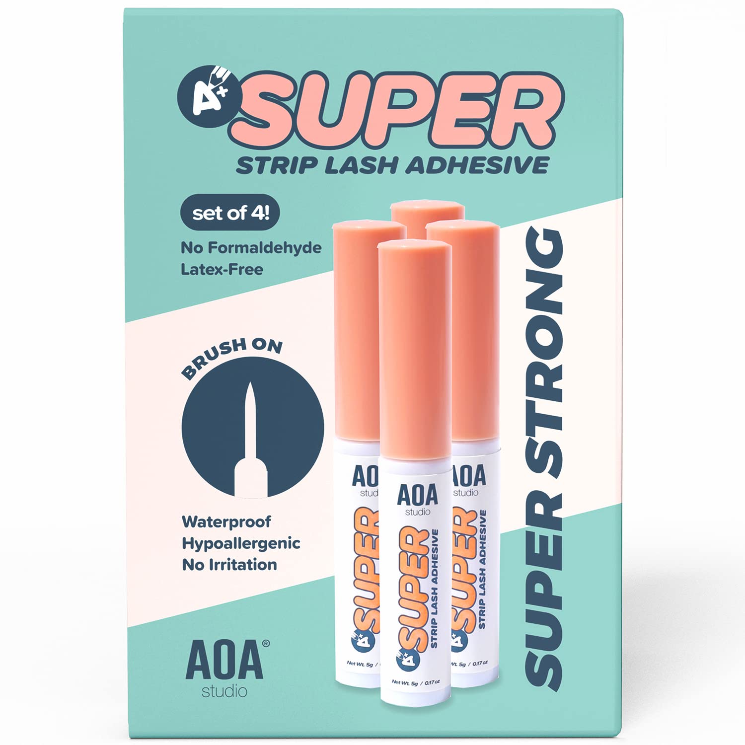 Studio Eyelash Lash Glue 4pcs