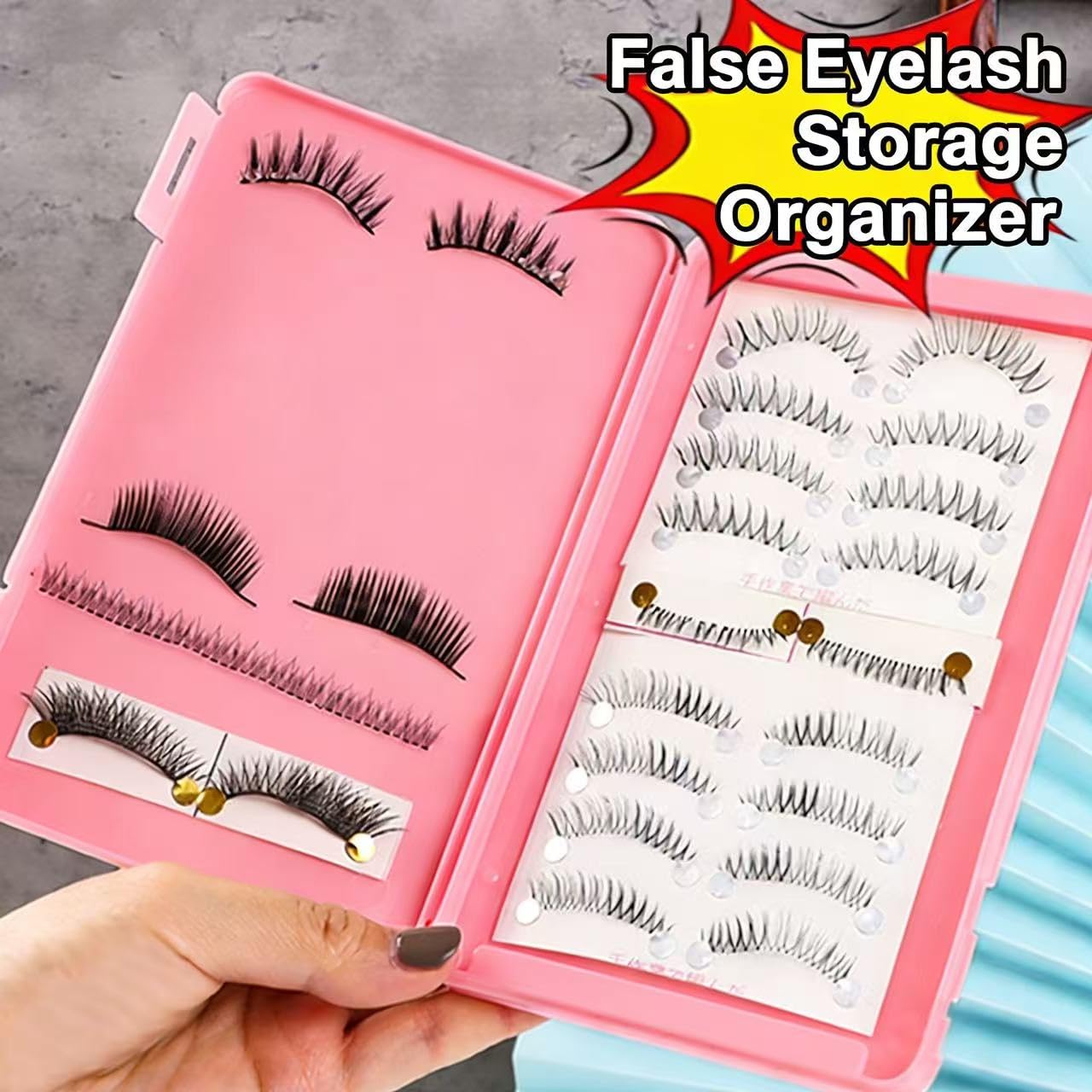 Eyelash Storage Box (White)