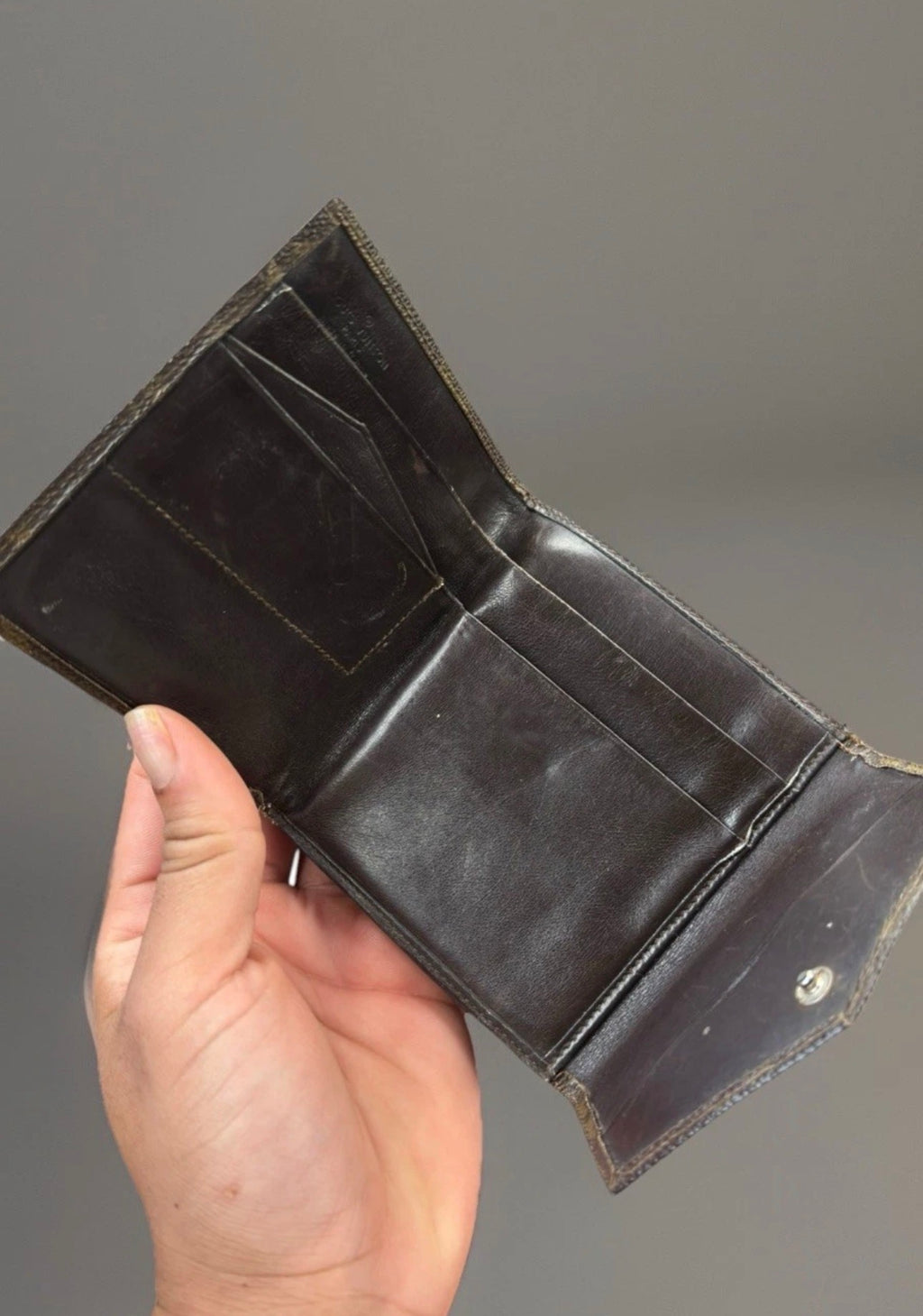 Authentic Louis Vuitton canvas Victorine Wallet