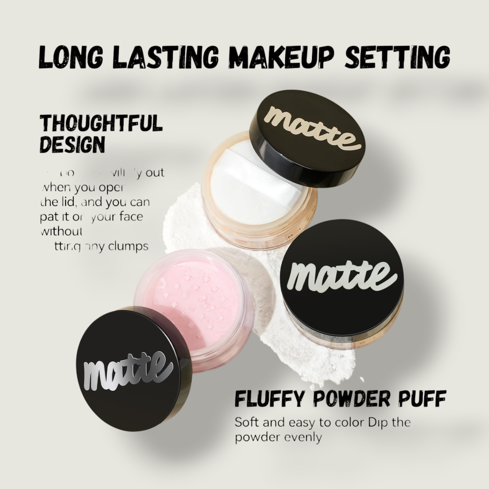 MATTE - Pink Blurring Setting Powder